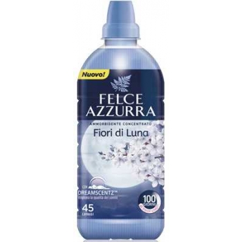 FELCE AZZURRA AMMORBIDENTE CONCENTRATO FIORI DI LUNA  - PŁYN DO PŁUKANIA TKANIN FIORI DI LUNA (900ml - 45 płukań - KONCENTRAT)