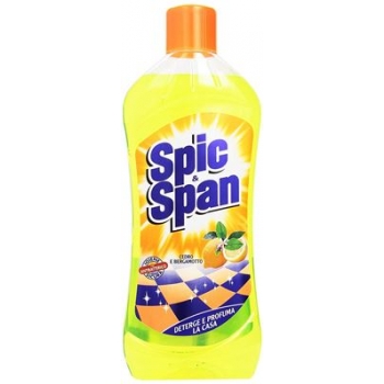 spic & span pavimenti cedro bergamotto płyn do podłóg czarna orchidea