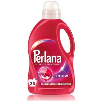 PERLANA PŁYN DO PRANIA KOLORÓW Z OCHRONĄ WŁÓKIEN WYDAJNY 28 PRAŃ 1,4L IT