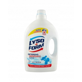 Żel do prania Lyso+Form Classico klasyczny z funkcją dezynfekującą 1620 ml