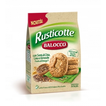 Ciasteczka pełnoziarniste Balocco Rusticotte 700g