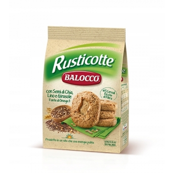 Ciasteczka pełnoziarniste Balocco Rusticotte 700g